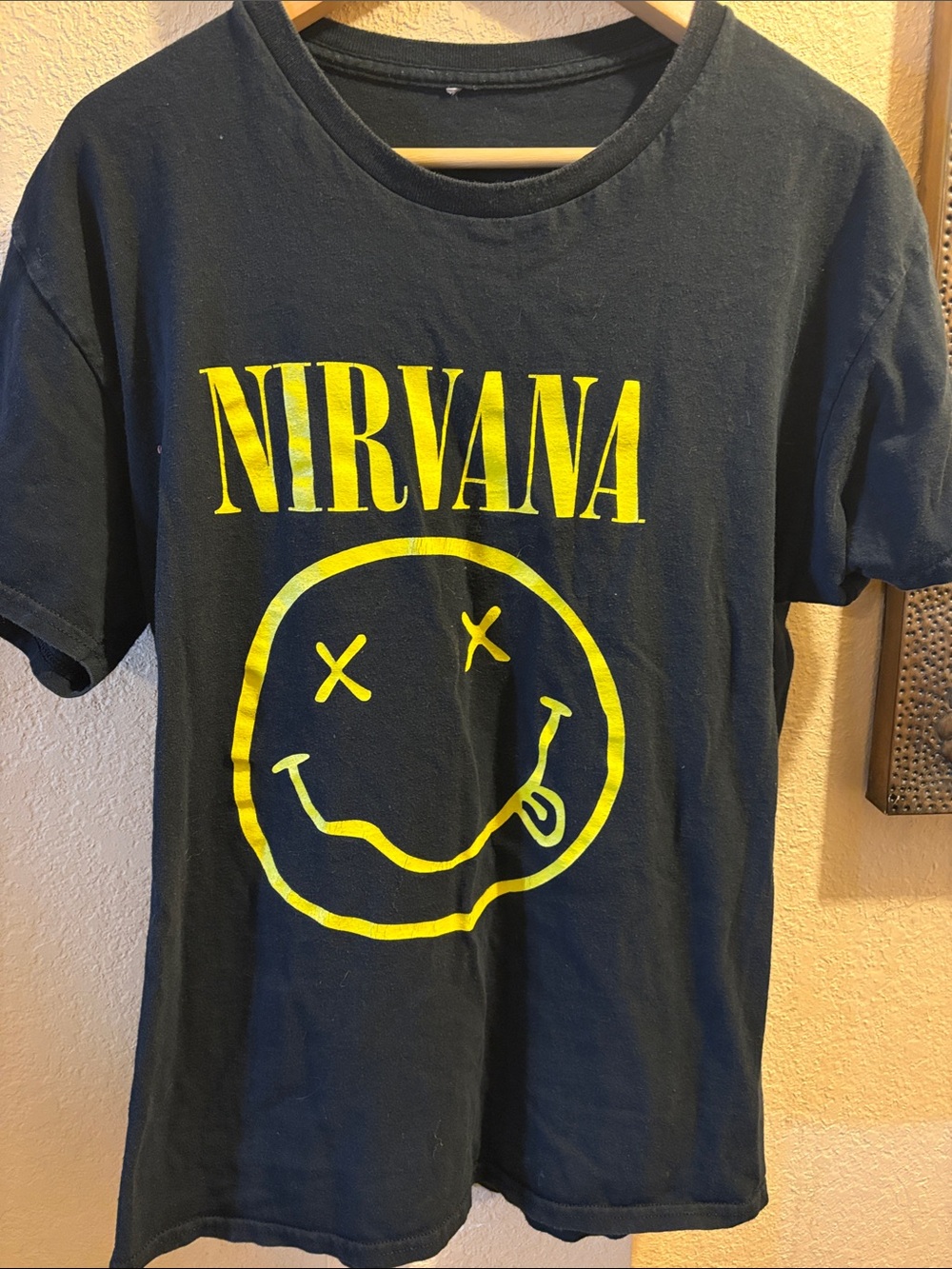 NIRVANA Black T‑Shirt